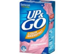 Sanitarium Up&go Cereal Strawberry 250ml